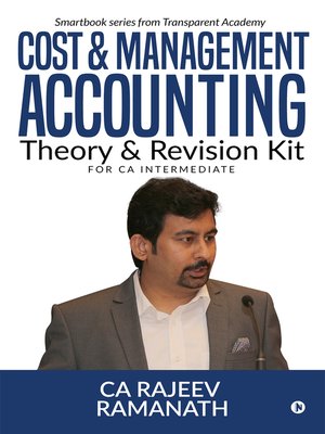 cover image of Cost & Management Accounting